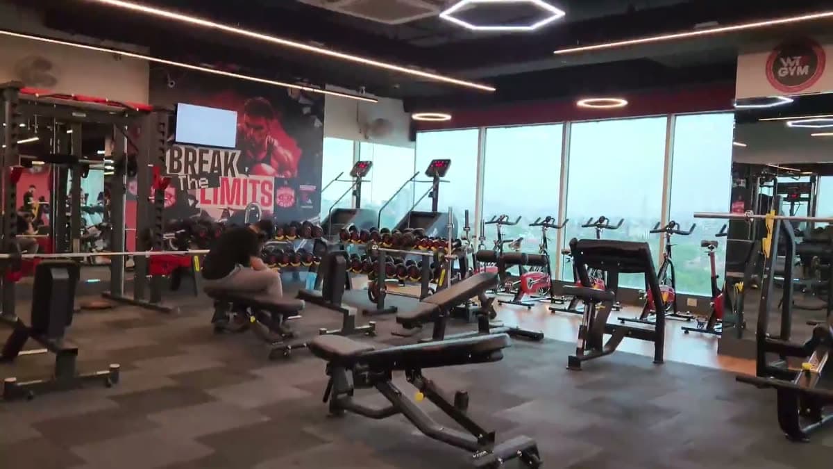 Functional training area at a WTF gym